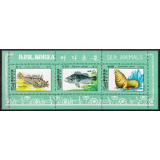 1979 Korea, North Mi.1937-39KL Sea fauna 8,00 €