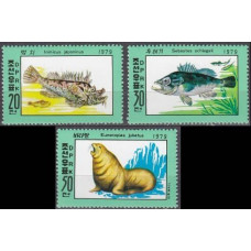 1979 Korea, North Mi.1937-39 Sea fauna 5,50 €