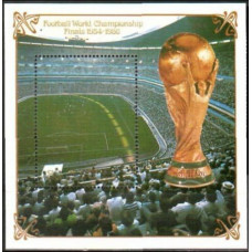 1985 Korea, North Mi.2652/B199 World championship on football 1970-1986 6.00 €