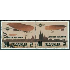 1983 Korea, North Mi.2333-34Paar Balloon / Stratosphere 10,00 €