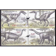 2010 Korea, South Mi.2780-2783VB Dinosaurs 2,50 €