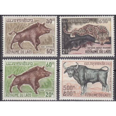1970 Laos Mi.291-294 Fauna 13,00 €