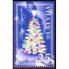 2008 Latvia Mi.749 Christmas 0.80 €