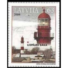 2009 Latvia Michel 1v Beacons 1.70 €
