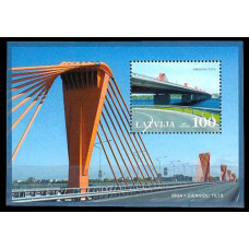 2009 Latvia Mi.766/B28 Bridges 3.30 €