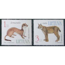 2002 Lithuania Mi.790-791 Fauna 3,50 €