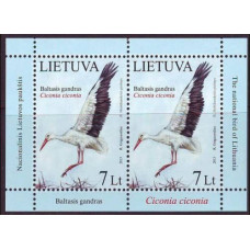 2013 Lithuania Mi.1130KL Birds 11,00