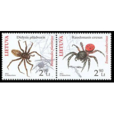2012 Lithuania Mi.1100-1101Paar Insects 4,40 €