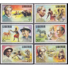 1975 Liberia Mi.960-965 Fauna 4,50 €