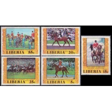 1977 Liberia Mi.1032-1036 1976 Olympic Montreal 7,50 €