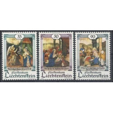 1990 Liechtenstein Mi.1005-07 Paintings 2,50 €