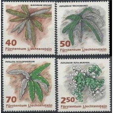 1992 Liechtenstein Mi.1045-48 Flowers 6,00 €