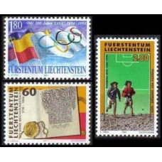 1994 Liechtenstein Mi.1081-83 Olympiad Kamitet 7,00 €