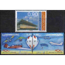 2009 Luxembourg Michel 1824-26 Planes/Space3.80 €