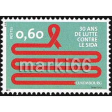 2011 Luxembourg Mi.? 30 Years of Fighting AIDS €