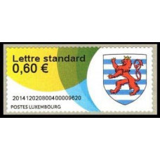 2014 Luxembourg Mi.A7 Special Stamp Coat of Arms National Symbols 1,60