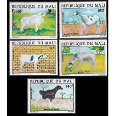 1981 Mali Mi.880-884b Fauna 20,00 €