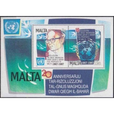 1987 Malta Mi.784-85/B10 3,00 €