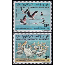 1981 Mauritania Mi.738-739 Birds of the Arguin 5,50 €
