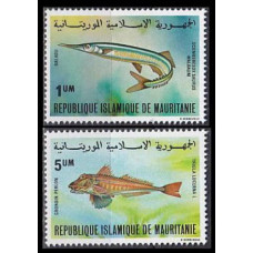 1979 Mauritania Mi.657,659 Sea fauna 0,90 €