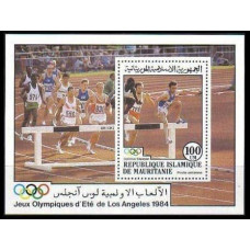 1984 Mauritania Mi.826/B58 1984 Olympiad Los Angeles 7.00 €