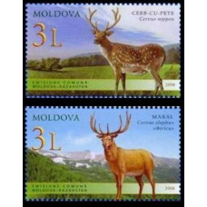 2008 Moldova Mi.623-624 Fauna 4.00 €