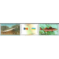 2007 Moldova Mi.595-596 Sea fauna 3,30 €
