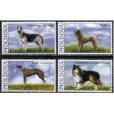 2006 Moldova Michel 565-568 Dogs 6.50 €