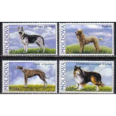 2006 Moldova Michel 565-568 Dogs 6.50 €