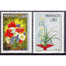 1975 Monaco Mi.1189-90 Flowers 2,60 €