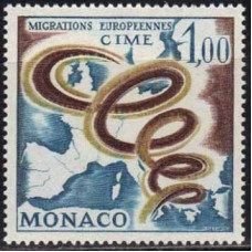 1967 Monaco Mi.868 CIME 0,60 €