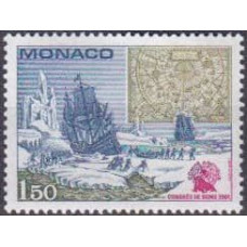 1981 Monaco Mi.1486 Ships with sails 1,50 €