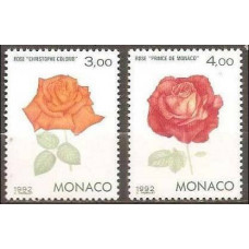 1992 Monaco Mi.2084-85 Flowers 4.00 €