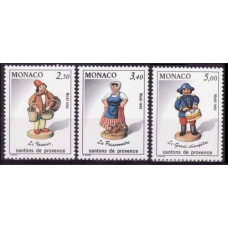 1992 Monaco Mi.2091-2093 Figurines 5.50 €
