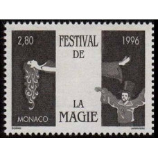 1996 Monaco Mi.2278 20 years Magic Festival meditation 1.10 €