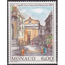 1996 Monaco Mi.2281 350th chapel of Our Lady of Mercy 2.20 €