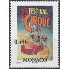 2004 Monaco Mi.2718 Horses 0.90 €