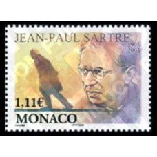 2004 Monaco Mi.2730 100 anniversary of Sartre 2.20 €