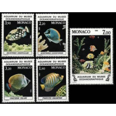 1985 Monaco Mi.1704-708 Sea fauna 12.00 ?