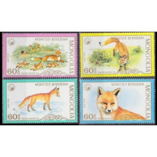 1987 Mongolia Mi.1934-37 Fauna 3,50 €