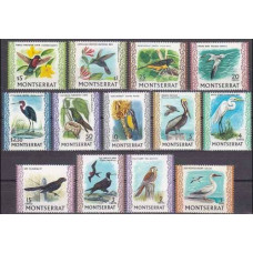 1970 Montserrat Mi.230-242 Birds 55,00 €