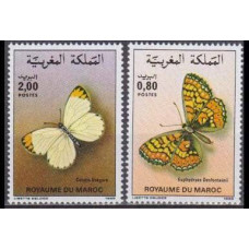 1985 Morocco Mi.1083-1084 Butterflies 7,00 €