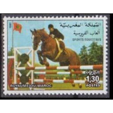 1981 Morocco Mi.992 Horses