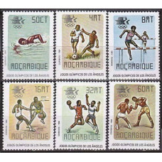 1984 Mozambique Michel 967-972 1984 Olympiad Los Angeles 12.00 €