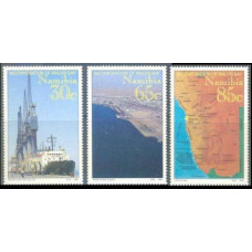 1994 Namibia Mi.768-770 Ships 2,20 €