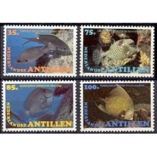 1982 Netherlands Antilles Mi.477-480 Sea fauna 6,00 €