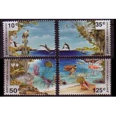 1994 Netherlands Antilles Mi.812-815 Sea fauna 4,20 €