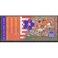 1994 Netherlands Mi.1516Tab 1994 World championship on football of USA 1,00 €
