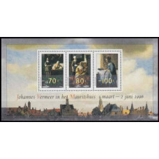 1996 Netherlands Mi.1563-1565/B46 Paintings 4,00 €