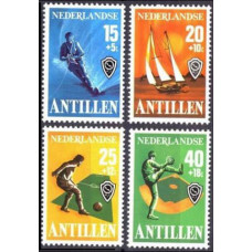 1978 Netherlands Antilles Mi.355-358 Sport 1,20
